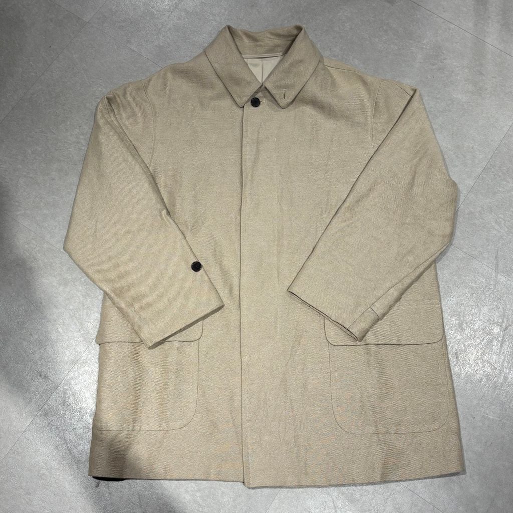 A.PRESSE アプレッセ 23SS Linen Half Coat ショートコート 23SAP01