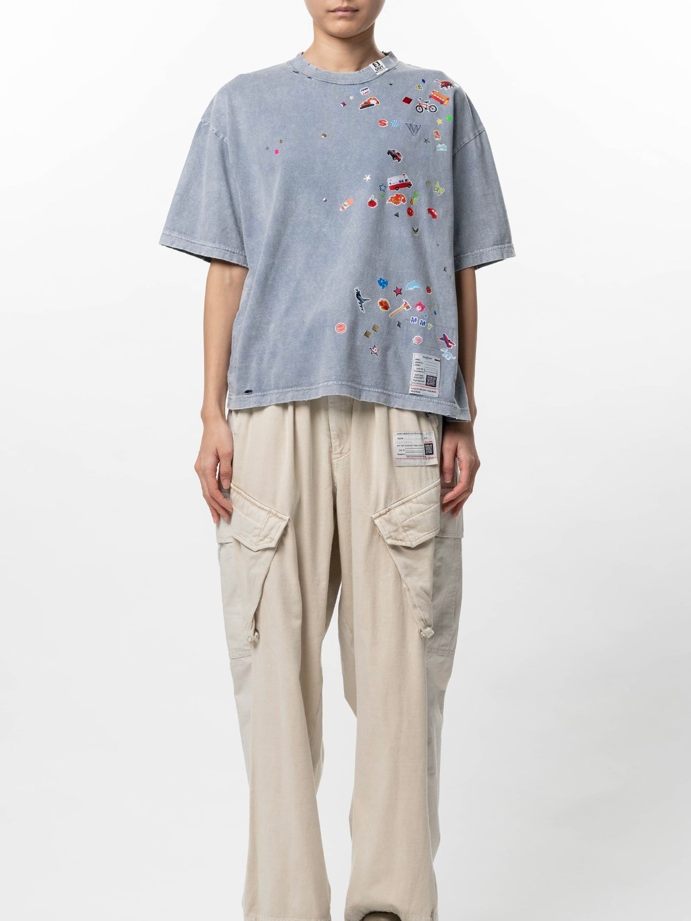 26SS】Maison MIHARA YASUHIRO ミハラヤスヒロ / Kids Sticker Print