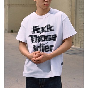 【DRIP5207】RMD Dot Letter Print Tee