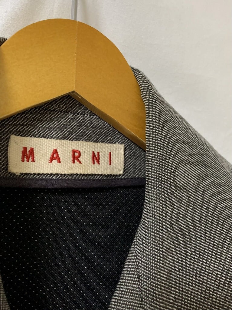 Design Double Breasted Middle Coat "MARNI"