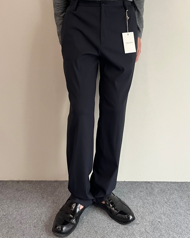 【99-00s MIUMIU】tapered trousers
