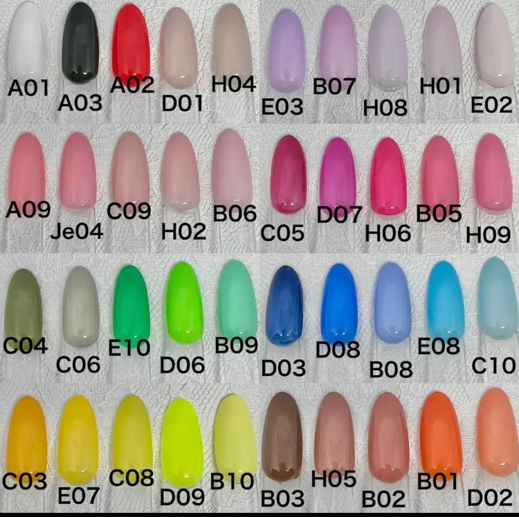 ネイルチップ オーダー ワンホン 韓国 量産型 氷ネイル ちゅるん