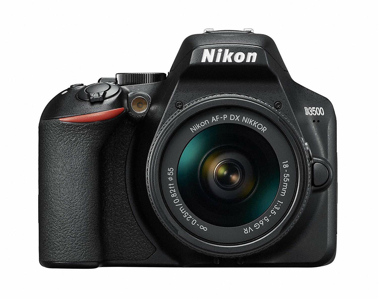 Nikon D3500 AF-P18-55レンズKIT 1628ショット極美品