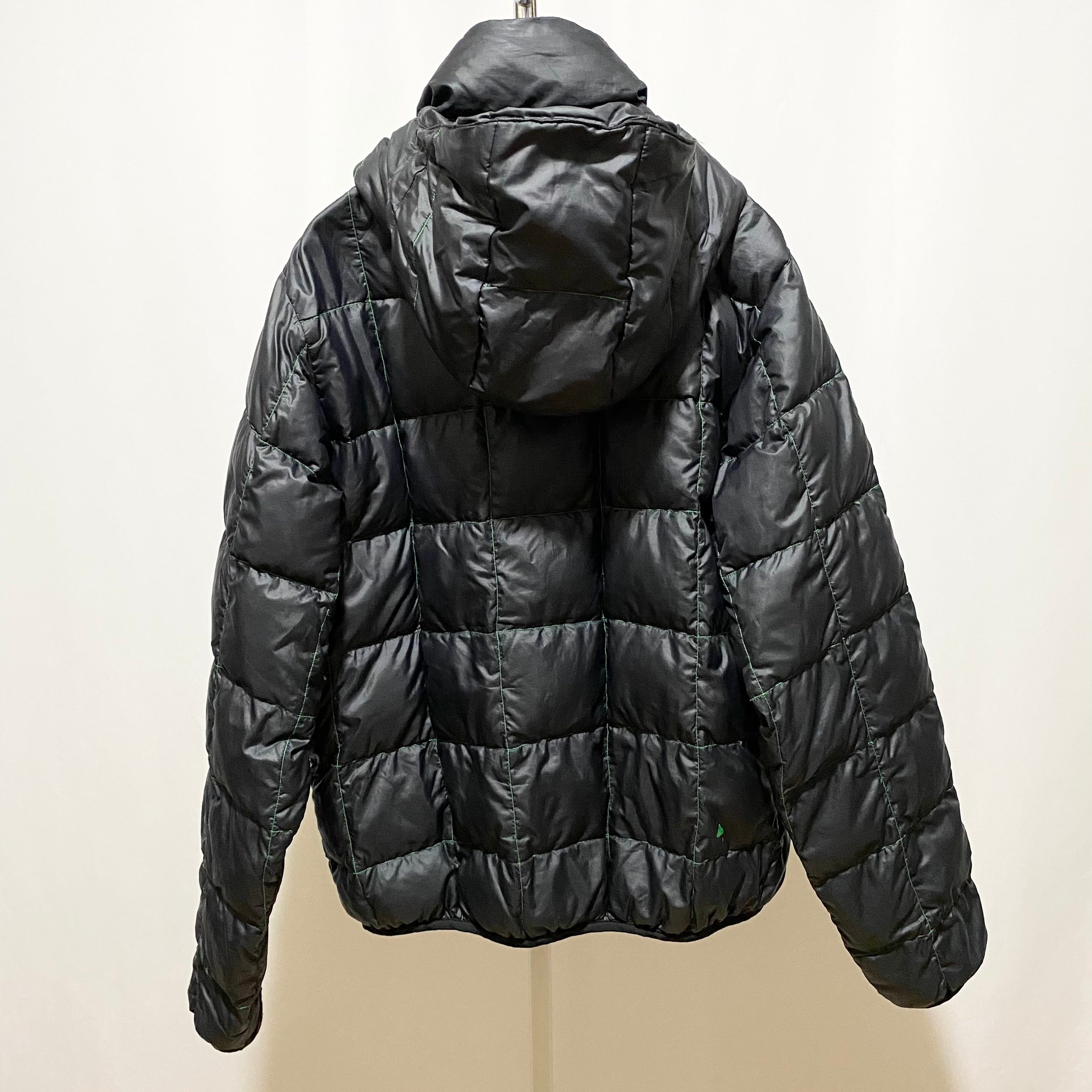 idiom Burton Quilted Down Jacket Black Green 2009s IDLS Online