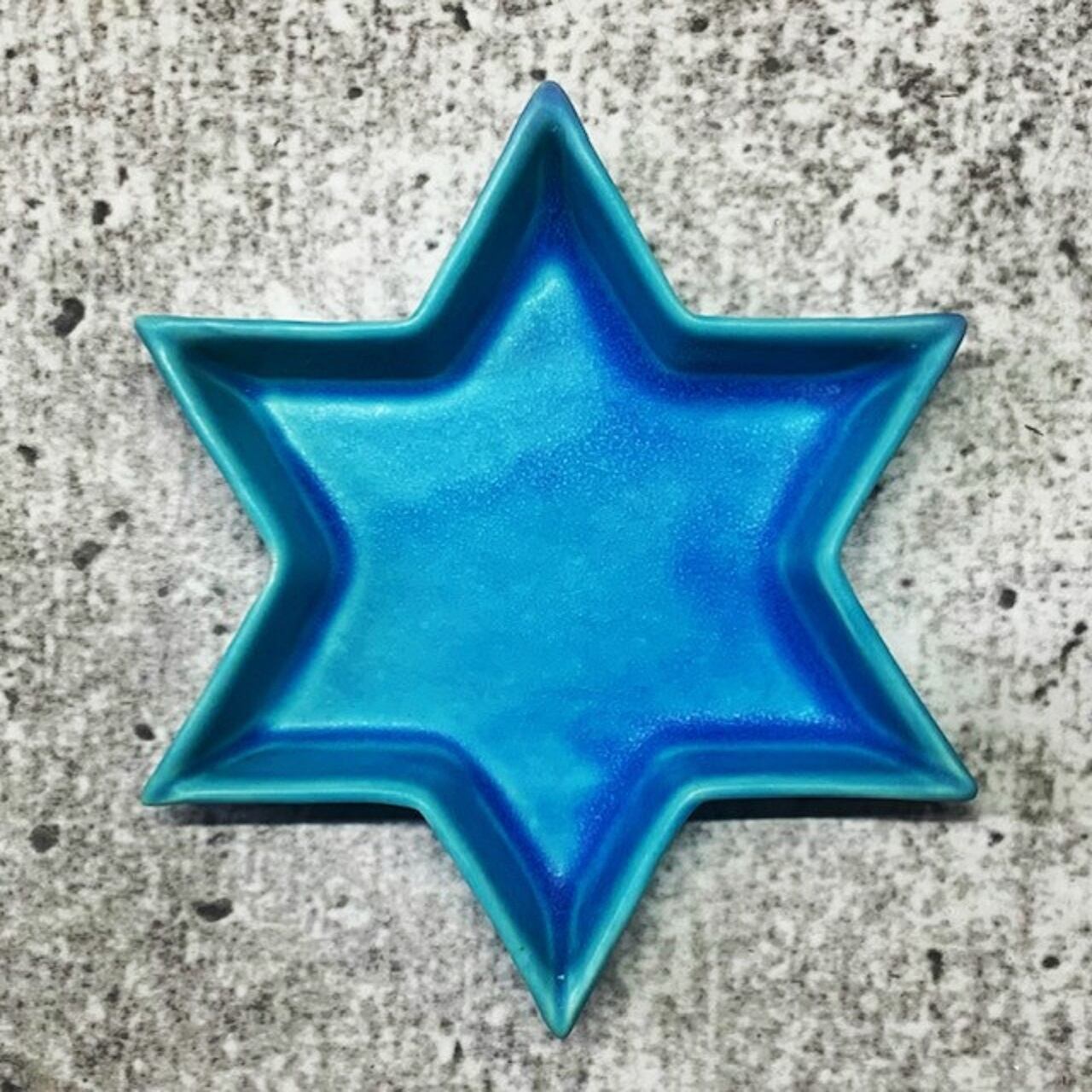 星の浅鉢 トルコブルー