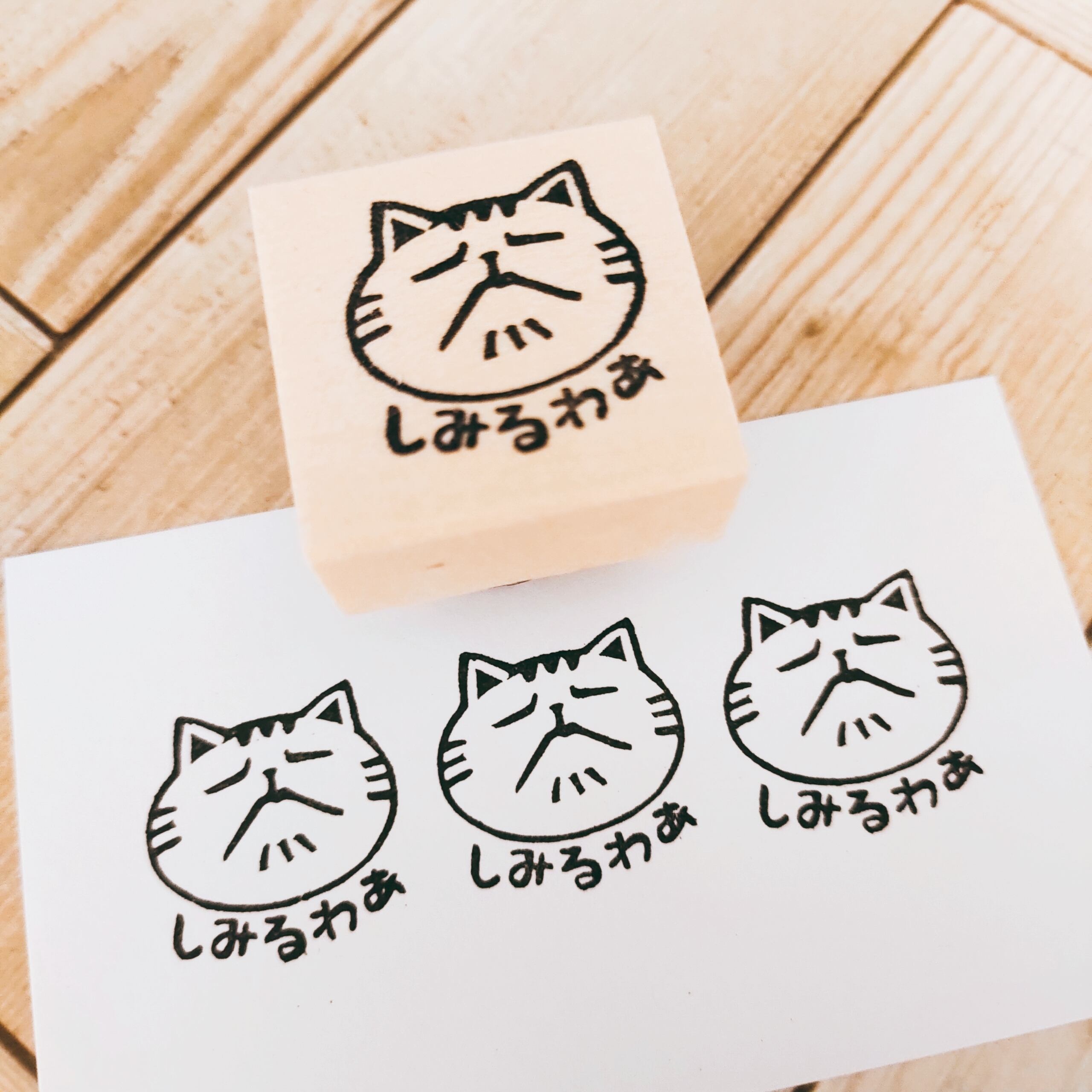 関西弁ネコ「しみるわぁ」(大)