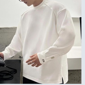 袖メタルポイントロングTシャツ　1213