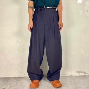 Wide 3tuck slacks