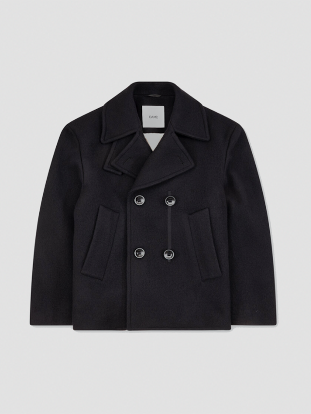 #BPS OAMC　Wool Peacoat　BLACK　OAF5MC05APT2040999