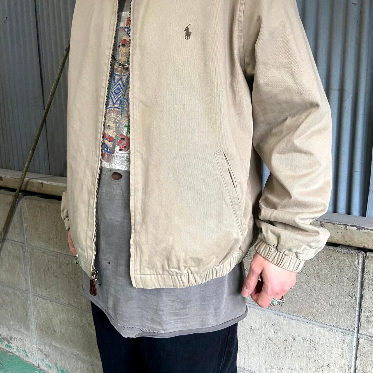 Polo by Ralph Lauren ポロバイラルフローレン スイングトップ メンズL