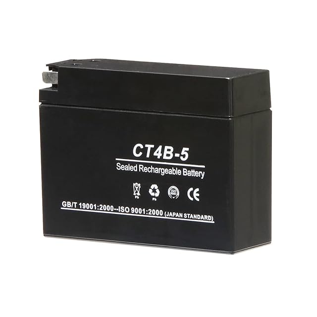 液入バッテリー CT4B-5 (GT4B-5/YT4B-5/YT4B-BS互換) | Pay ID