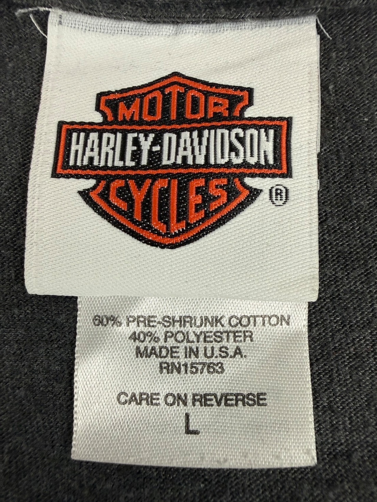 00s HARLEY-DAVIDSON  / Cut Off  made in usa・画像5