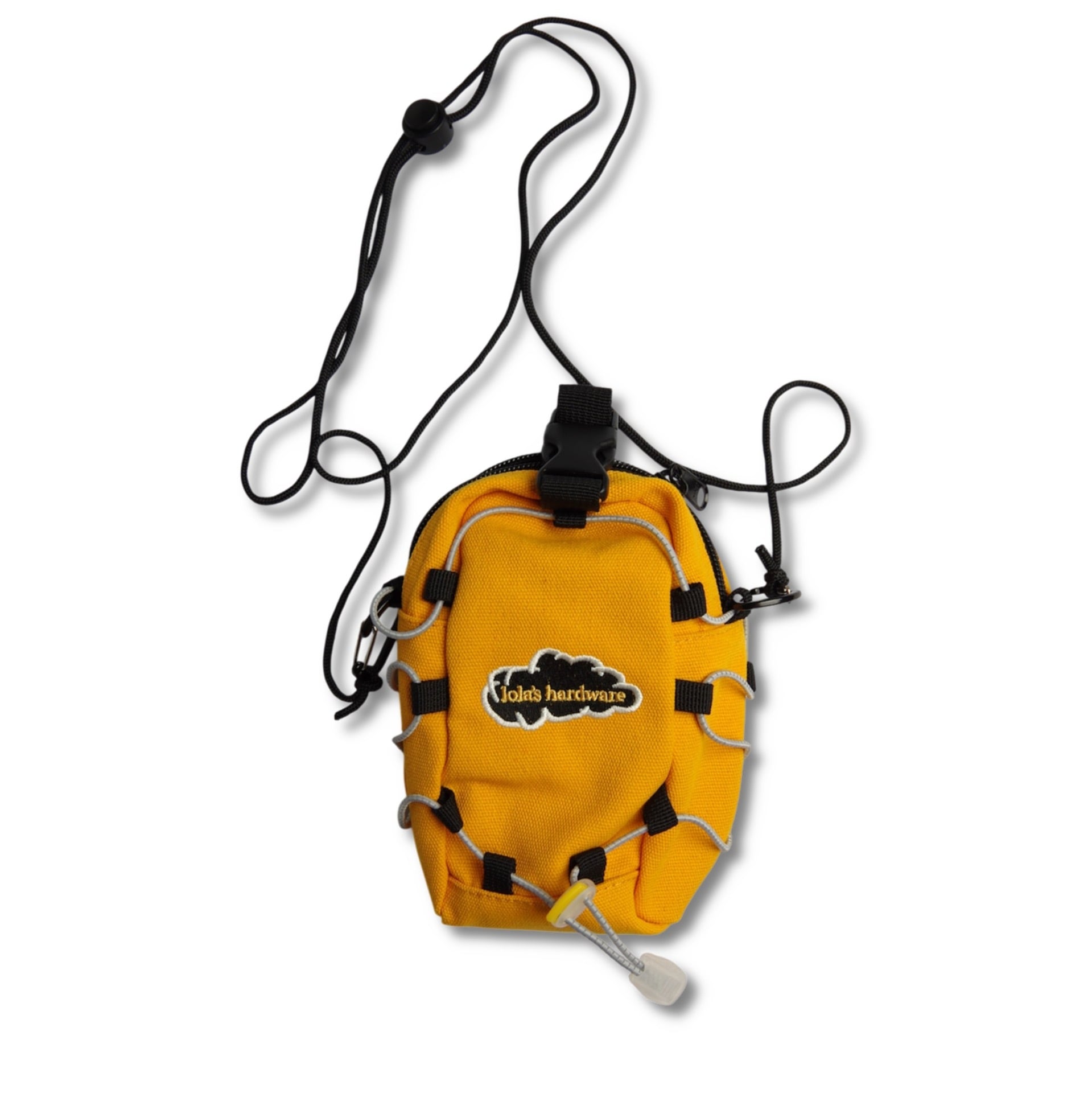 LOLA‘S HARDWARE / CLOUD LOGO SHOULDER & WAIST BAG / GOLDEN YELLOW