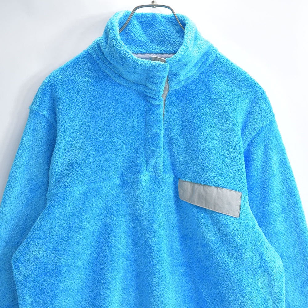 00s JACHS ジャックス ボア ジャギーフリース スナップT ハーフボタン