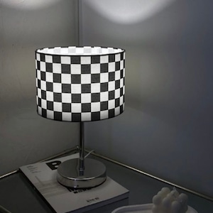 【USBタイプ】checker board LEDtable lamp / チェッカーボード テーブルランプ ムードライト 照明 韓国インテリア雑貨