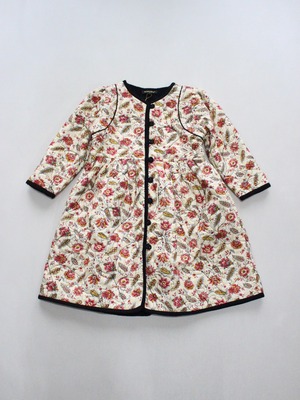 BONJOUR DIARY  Reversible dress coat Aline print 4-6y　