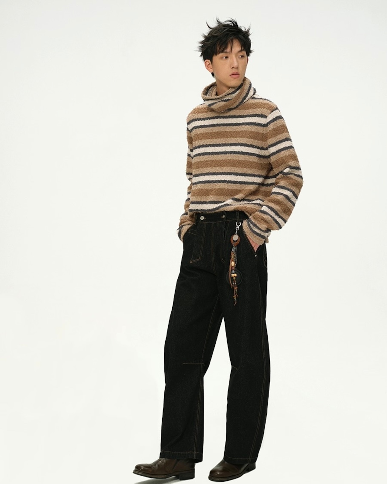 BALIANG Double Knife Water Washed Trousers