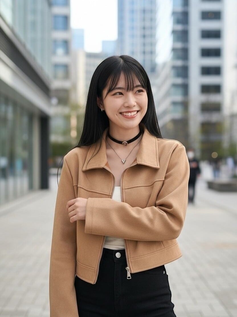 スエード風ショート丈シティライダース | Lily Boutique(リリーブティック)