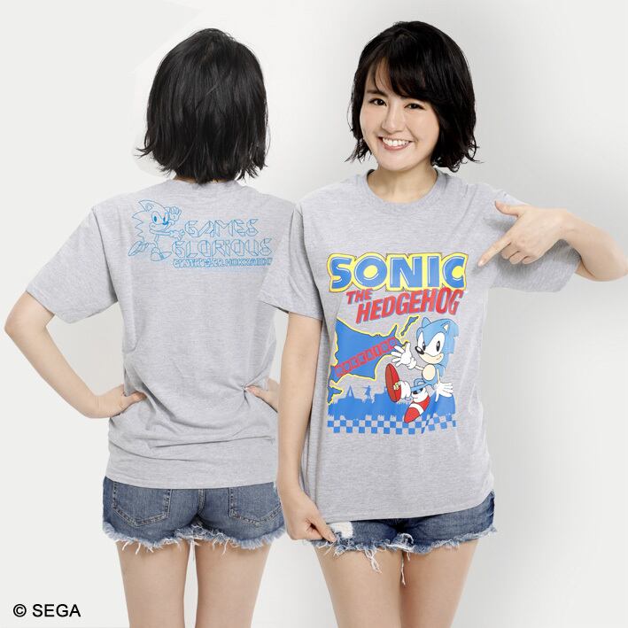 SONIC THE HEDGEHOG x HOKKAIDO Tシャツ / 全3色