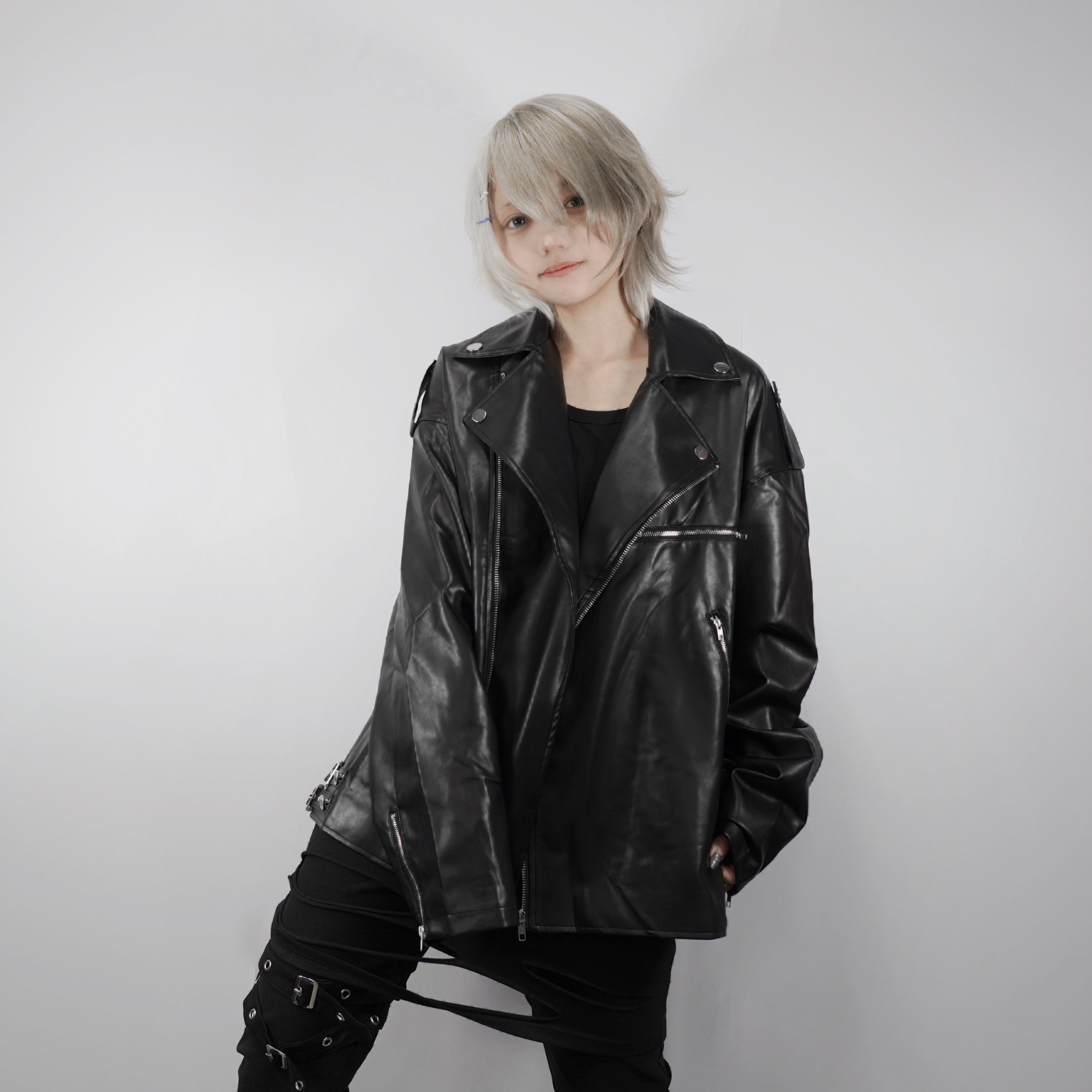 BLOODSHIFT レザー ジャケット 楽天市場】レザージャケット 革ジャケット メンズ 立襟 黒色
