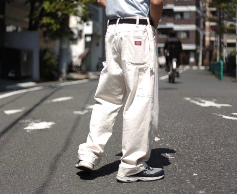 Dickies アイボリー コットンペインターパンツ【FF-3505】 | cv