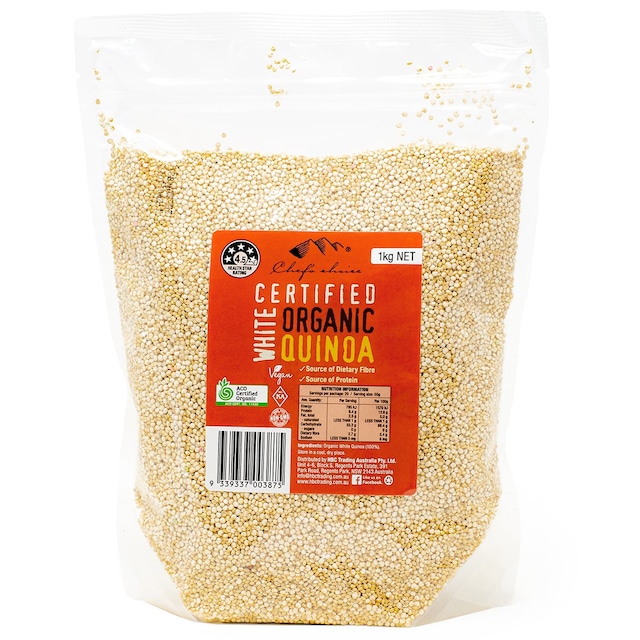 シェフズチョイス オーガニック キヌア 1kg Organic White Quinoa  有機キヌア