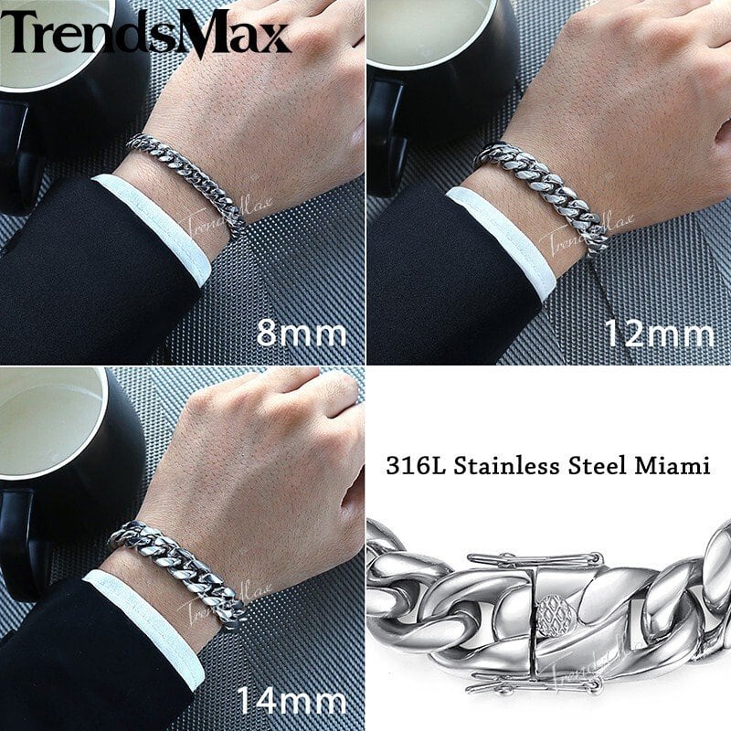 関税/送料込み【THE GASPER】12MMキューバブレスレット18k 送料無料】 メンズ ブレスレット マイアミ キューバ チェーン