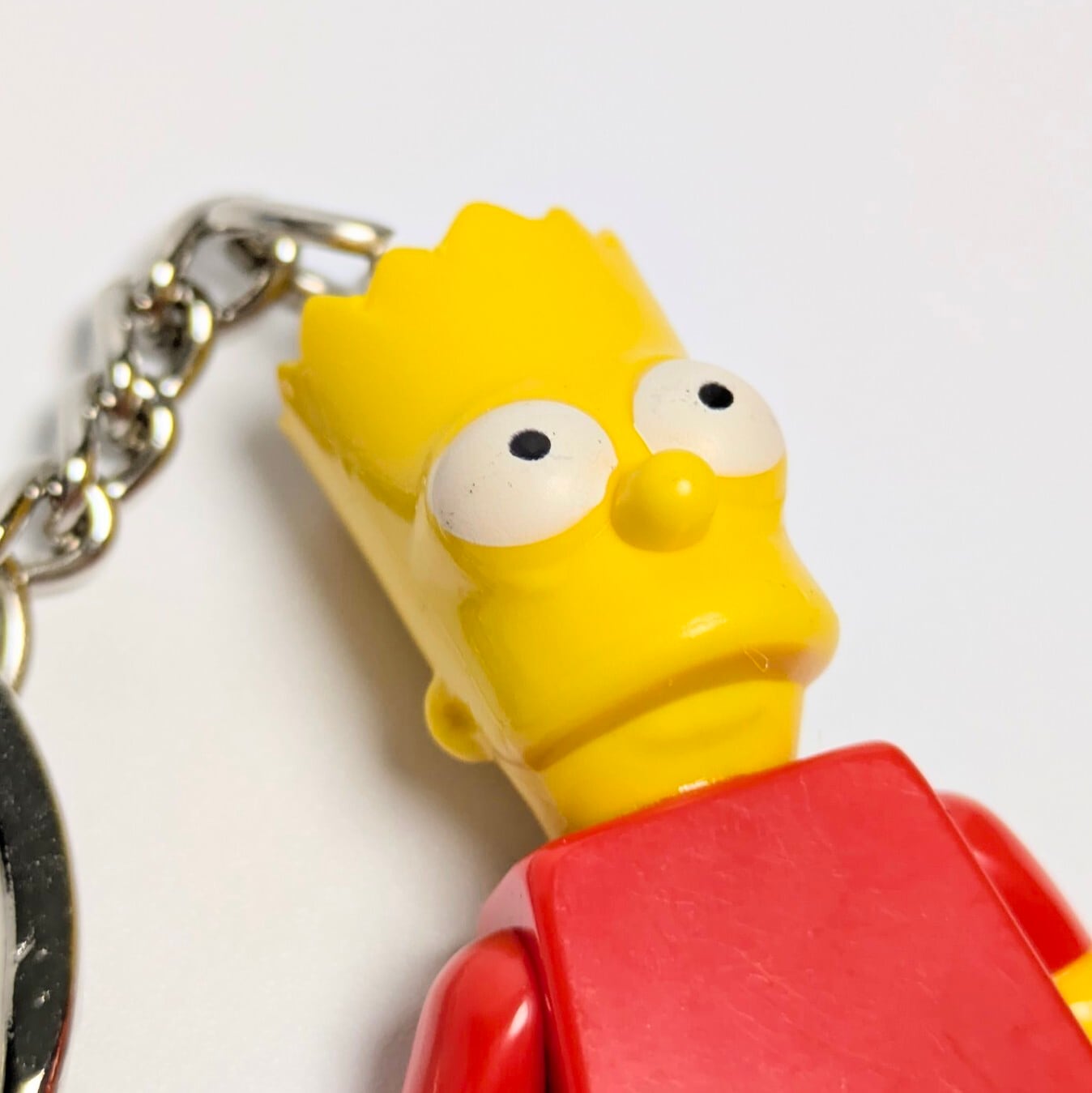 ♧ 再入荷!【ブロックフィギュアキーホルダー】 ★The Simpsons(ザ シンプソンズ)バート・シンプソン ★〚アメリカン雑貨 アメトイ〛