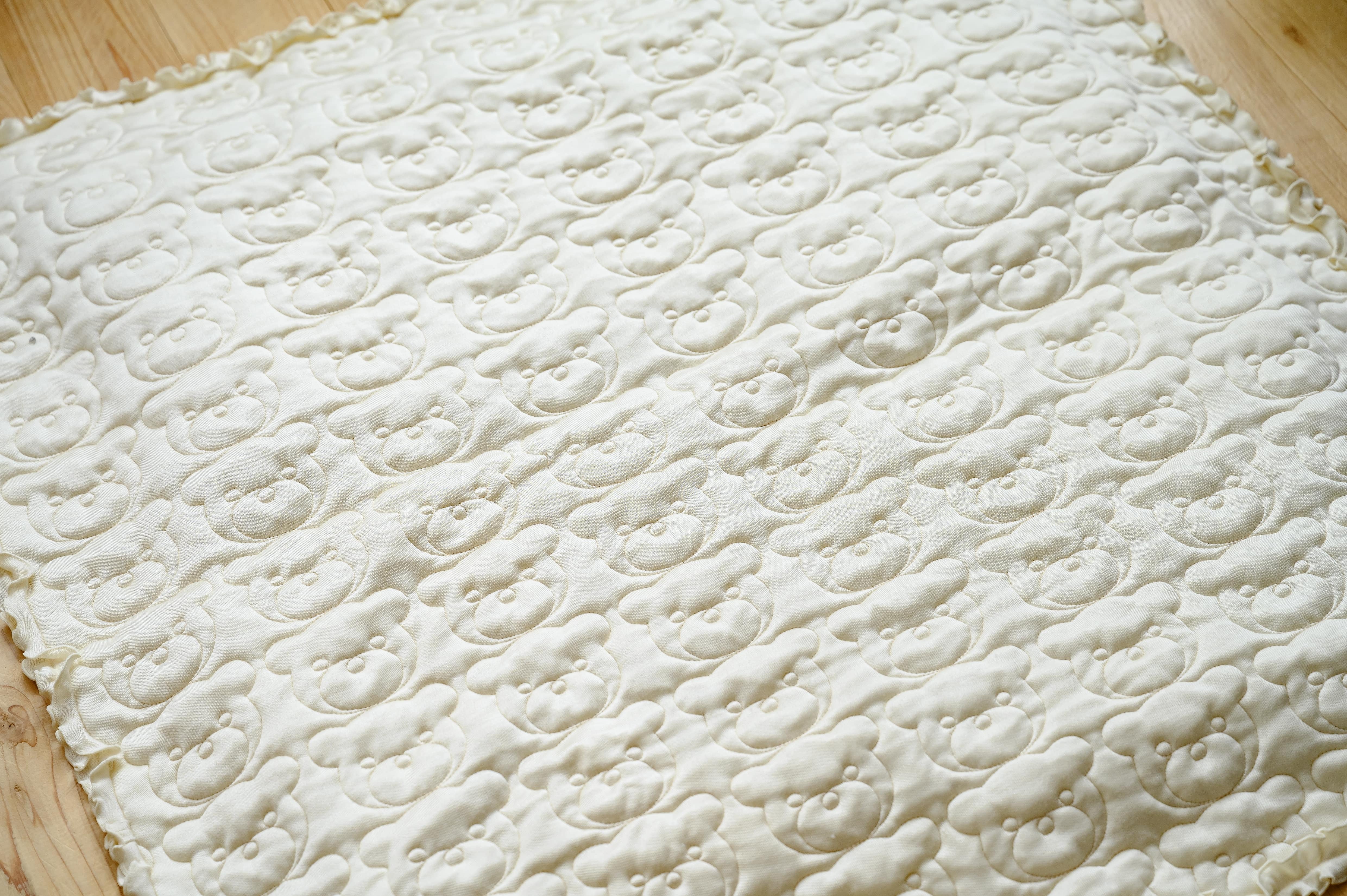 シルク100%おくるみ