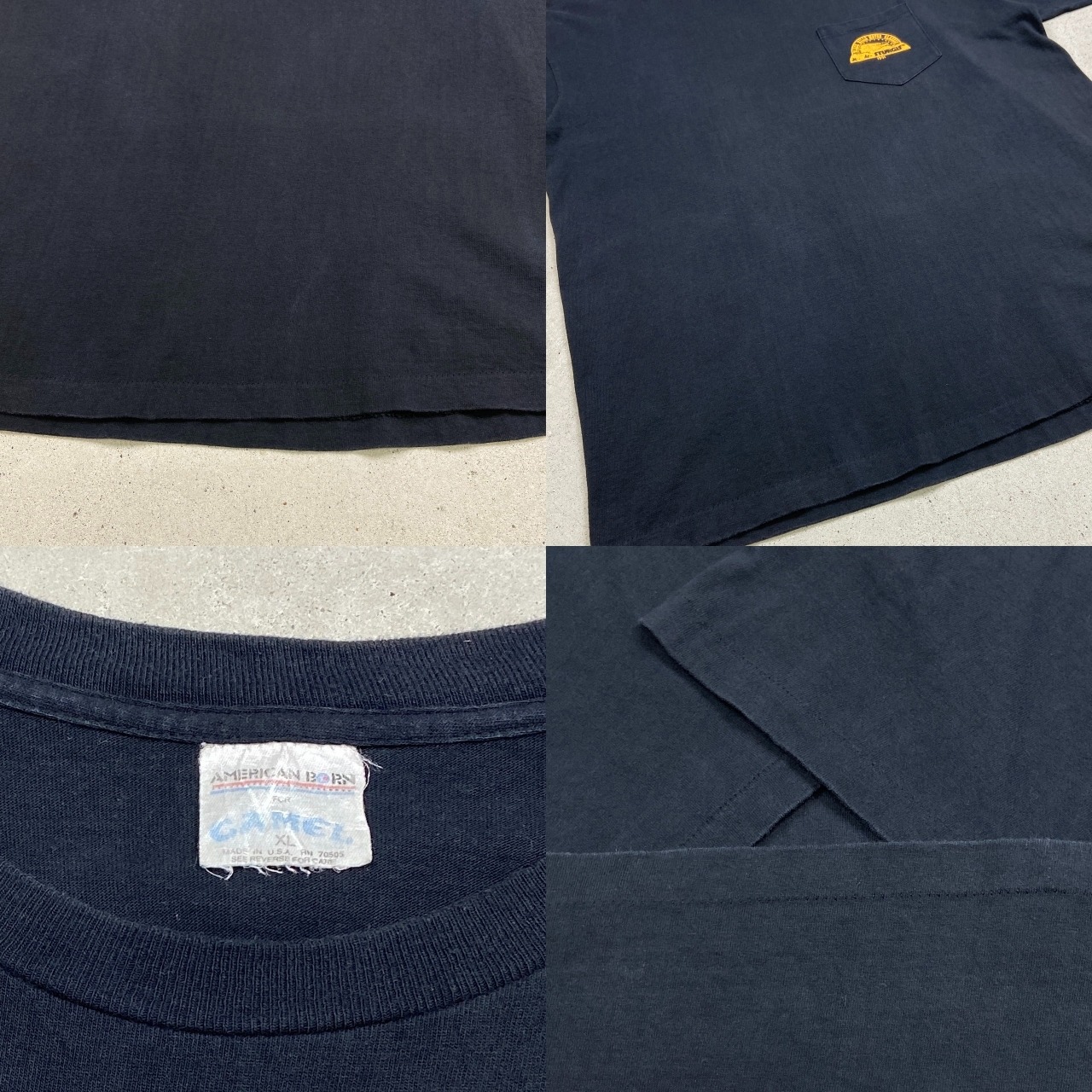 90年代 USA製 CAMEL キャメル タバコ アドバタイジングプリントTシャツ 