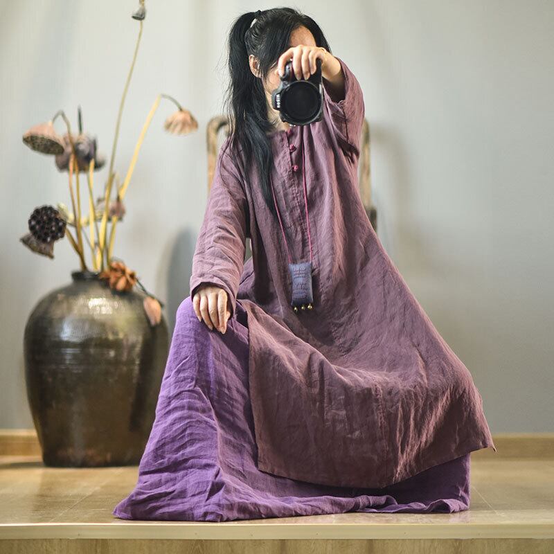 スプリングオータムスタイルボタンロング 春物 秋物 ステッチ Yiranxuaディースワード67323220429