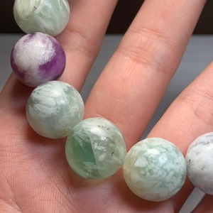 レアサイズ‼︎希少な大玉☆前後約15~15.5mm エンジェルフェザーフローライト