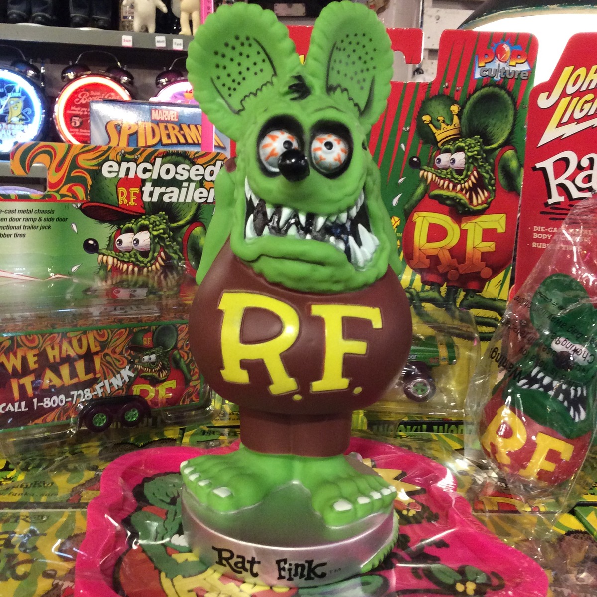 ラットフィンク ボビングヘッド GREEN 【RAT FINK】【FUNKO 
