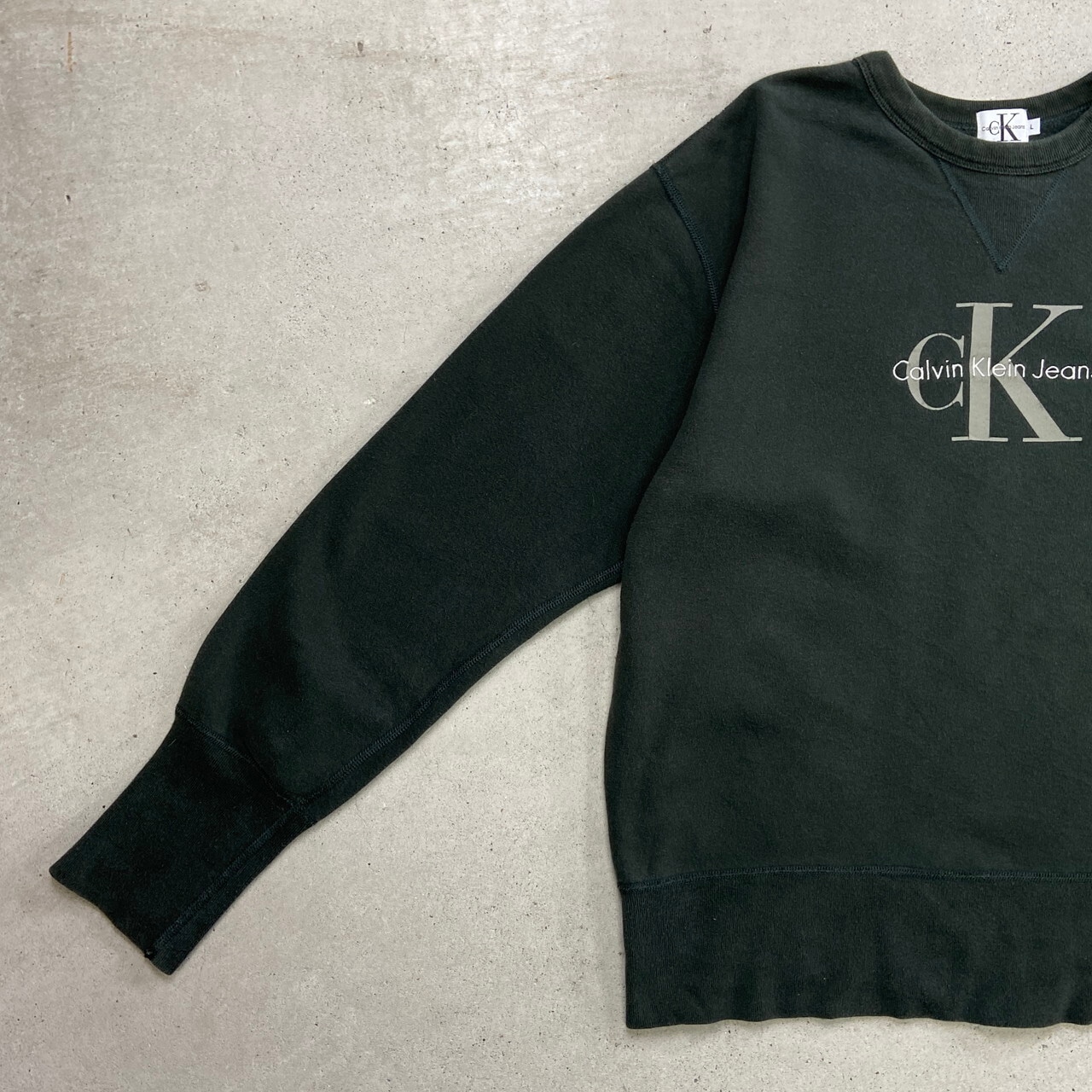 90年代 USA製 Calvin Klein Jeans カルバンクライン ビッグロゴ 