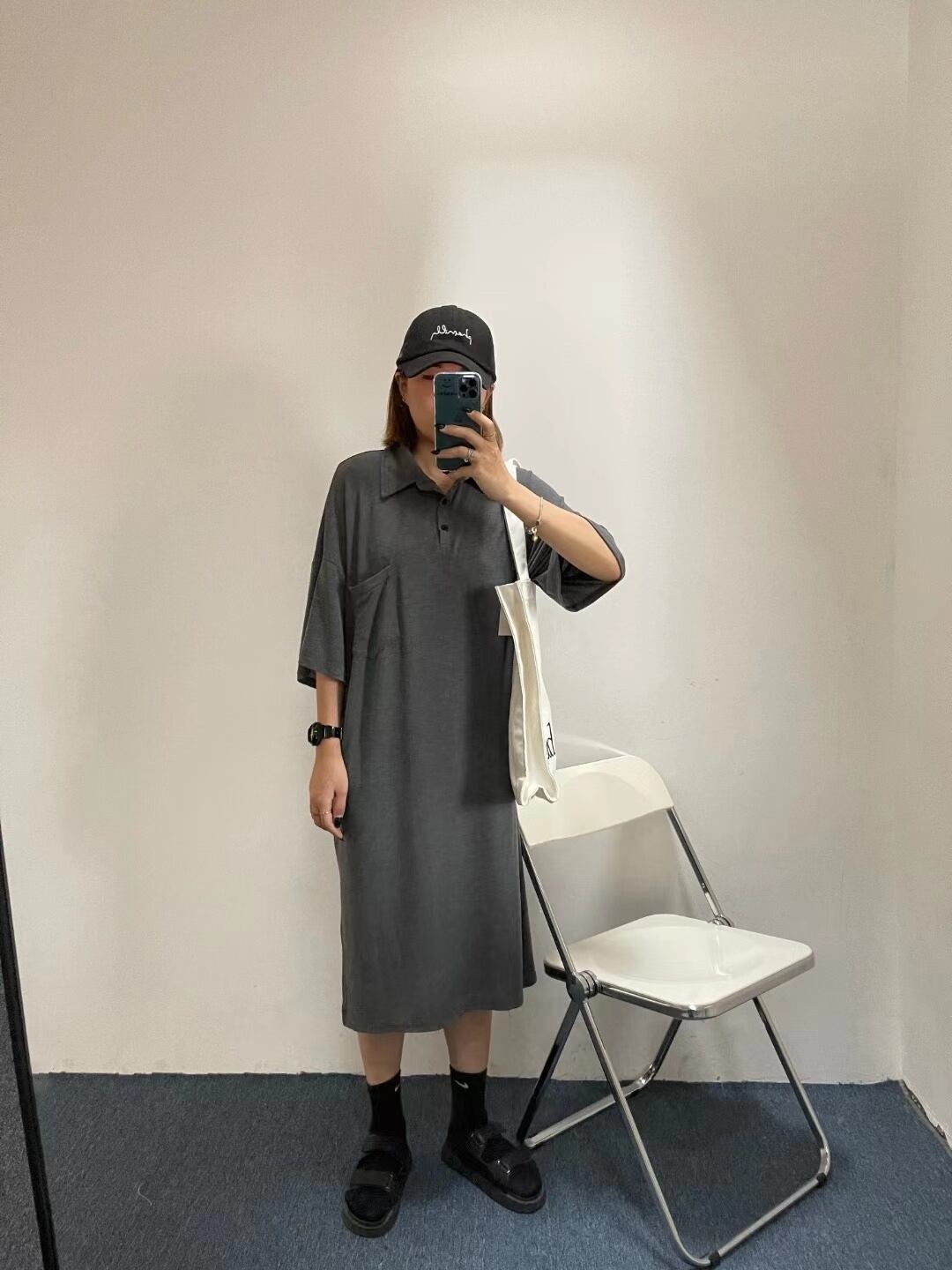 ポロシャツワンピース　AJ33167-6116