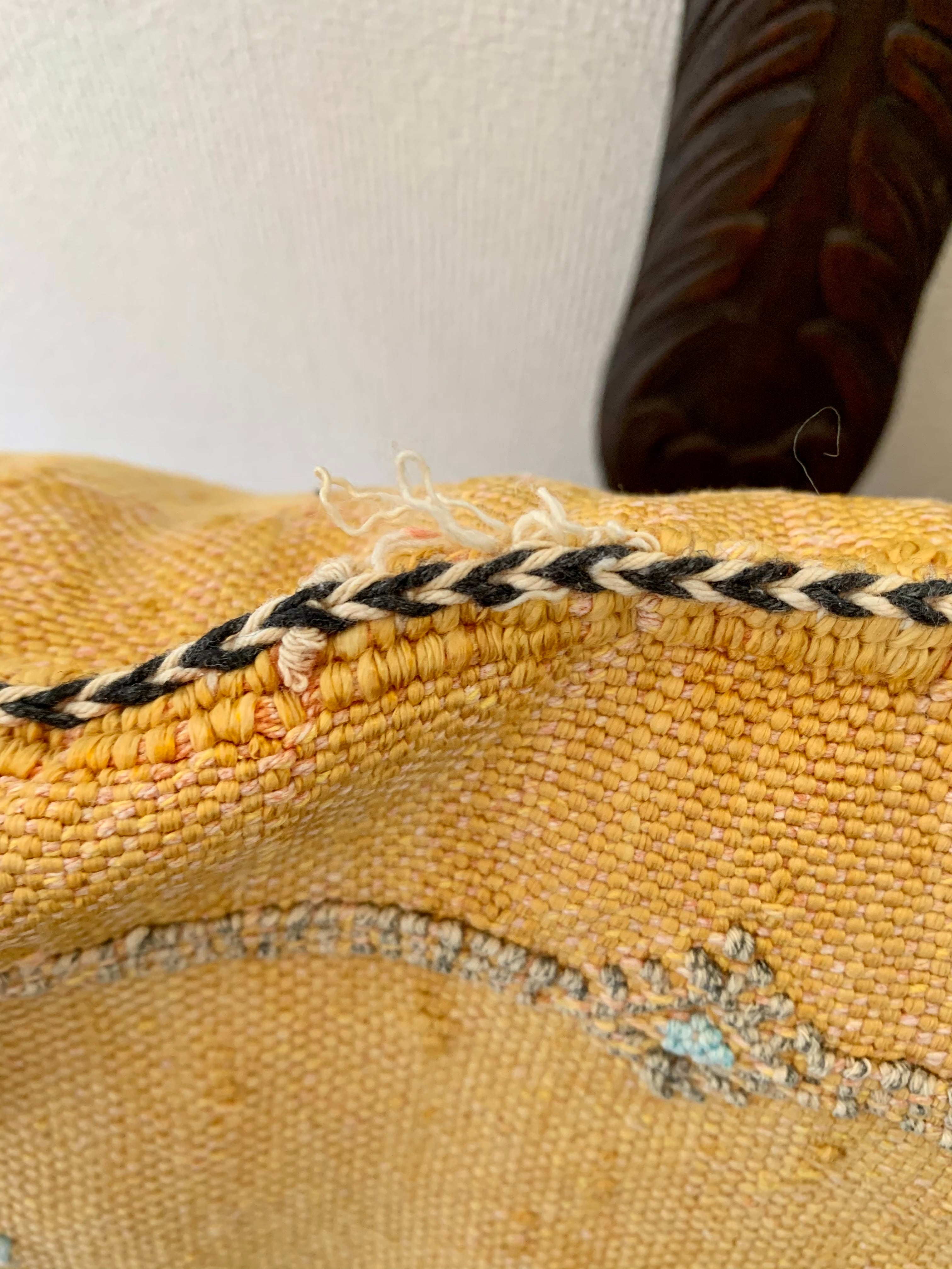 モロッコサブラクッションカバーB(やまぶき)