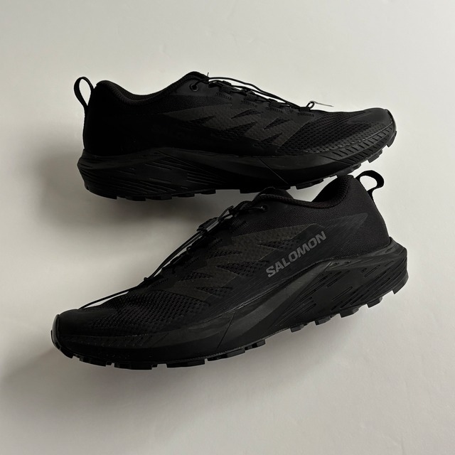 -NEW- SALOMON SENSE RIDE 5 SR -black,black,phantom- [27.5cm]