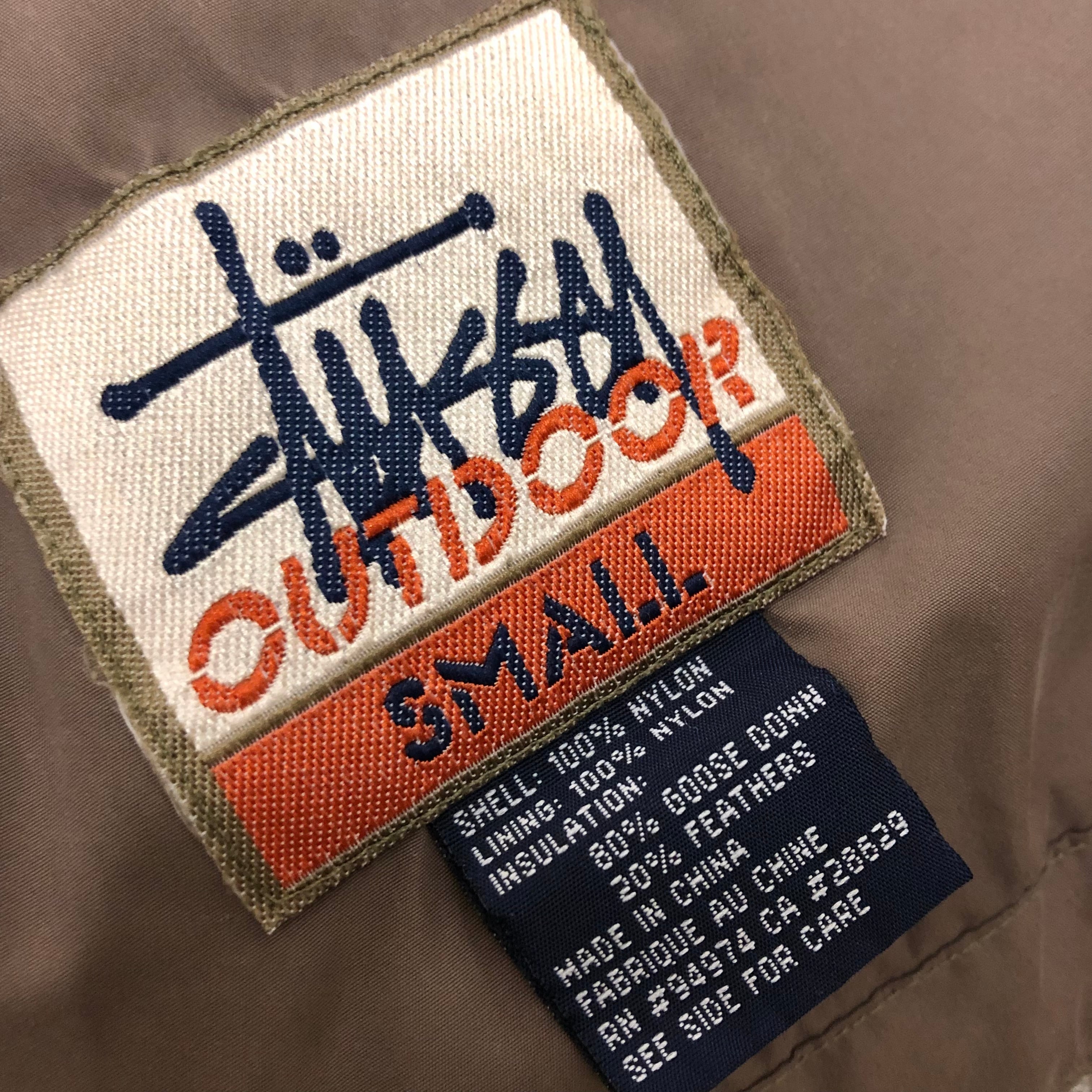 90s OLD STUSSY/STUSSY OUTDOOR/Down Vest/S/ダウンベスト 90s OLD STUSSY/STUSSY OUTDOOR/Down Vest/S/ダウンベスト