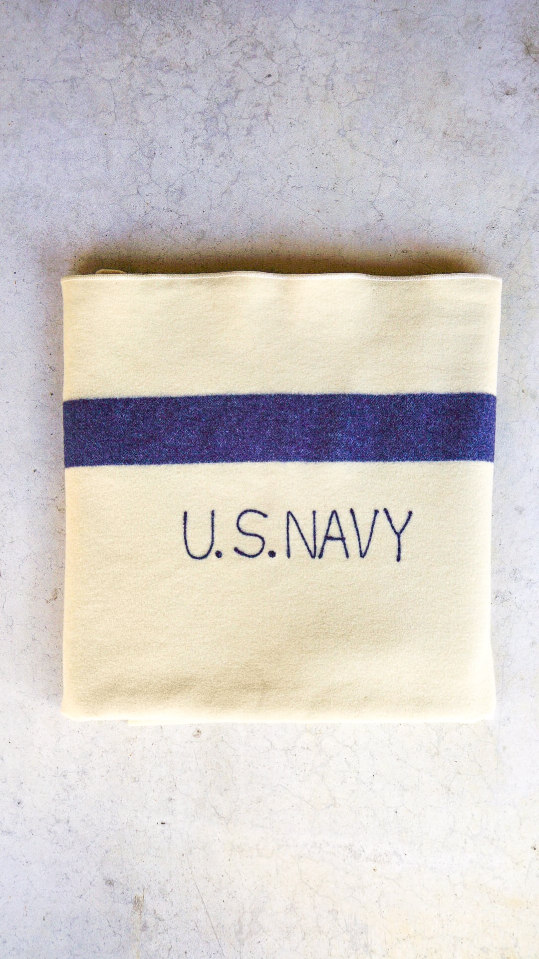 s US NAVY ブランケット リメイクベスト vintage