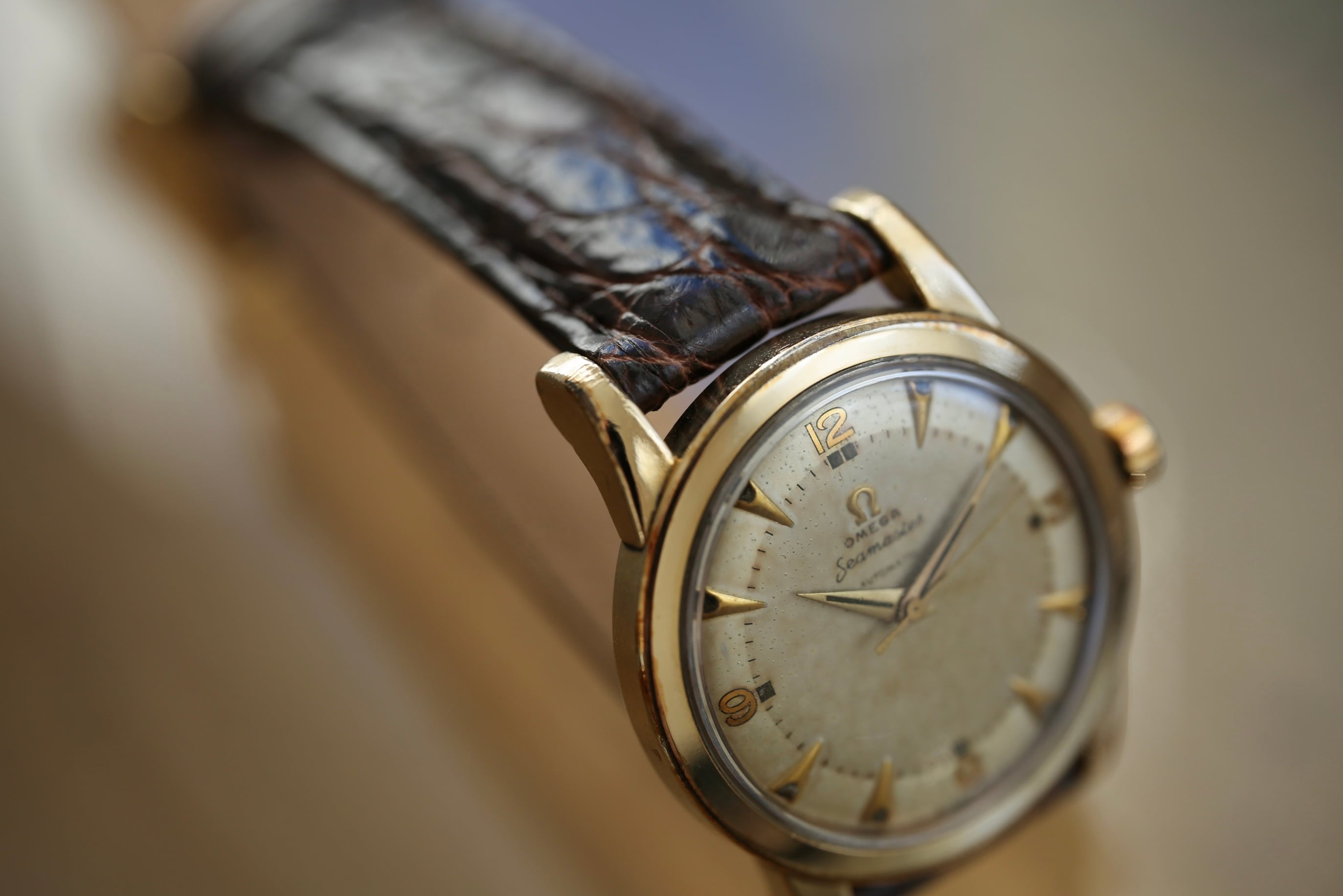 OMEGA】 1951年製 オメガ シーマスター ファーストモデル 飛びアラビア