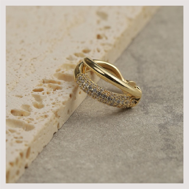 Ear cuff -Gold-