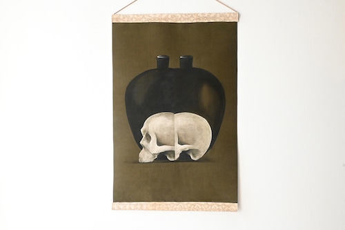 JUN ITO｜《SCROLL SERIES》Skull and bottle