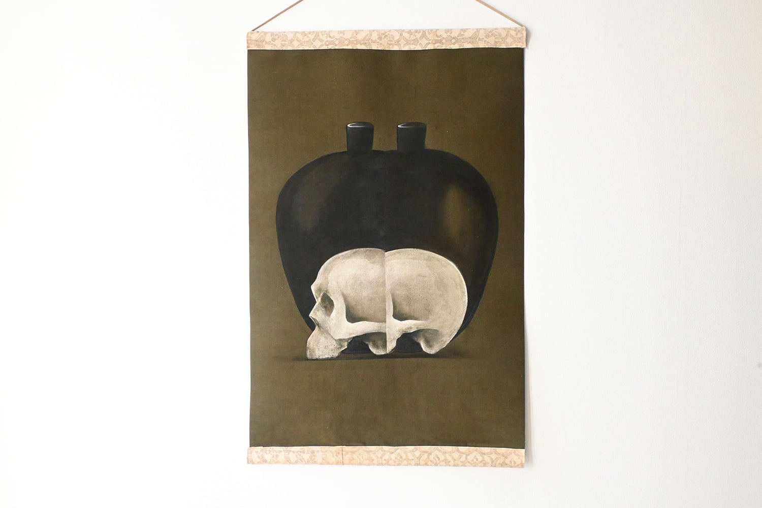 JUN ITO|《SCROLL SERIES》Skull and bottle