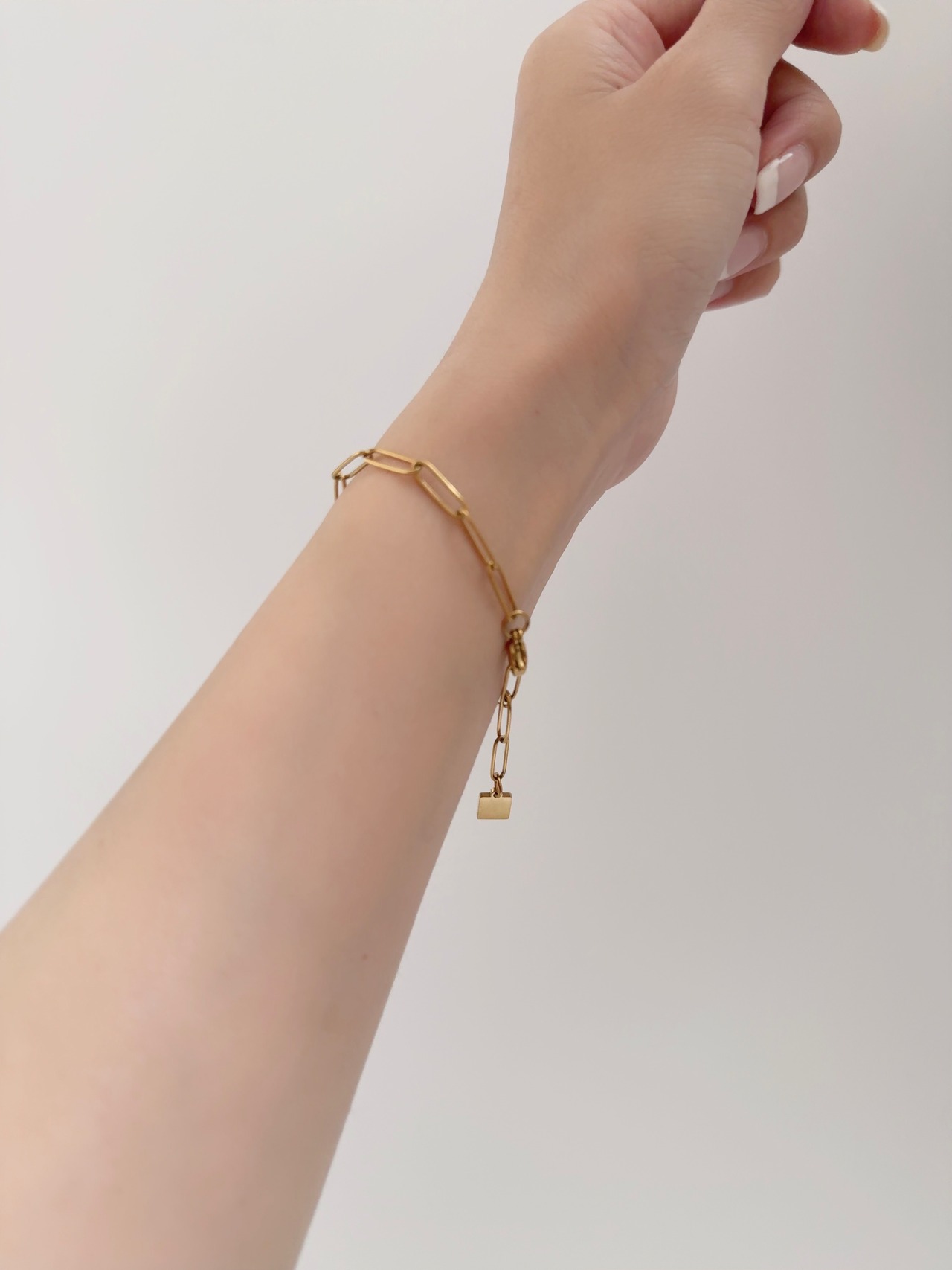 Paperclip Chain Bracelet