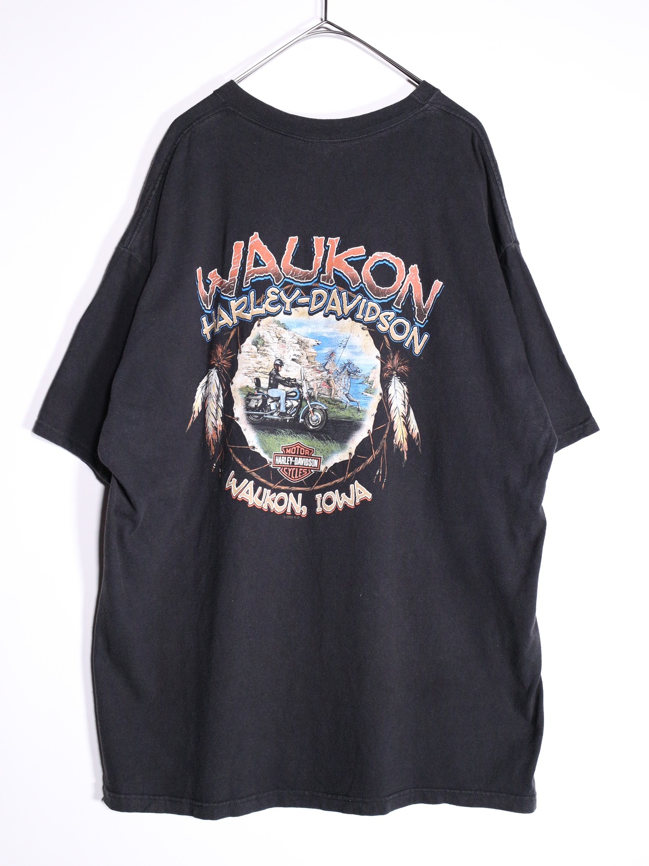 "Harley-Davidson" XXl over size front and back print tee - 15