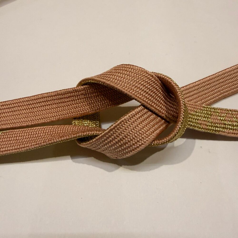 帯締め 新品 帯締め 帯〆 高麗組 手組み帯締め 平組 ベージュ 礼装用 訪問着 色無地 正絹 絹100% 和装小物 6501