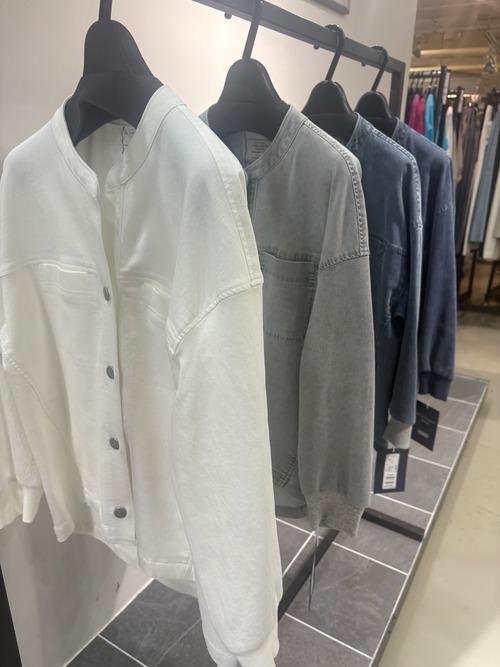 ROBE ノーカラーデニムジャケット　611403