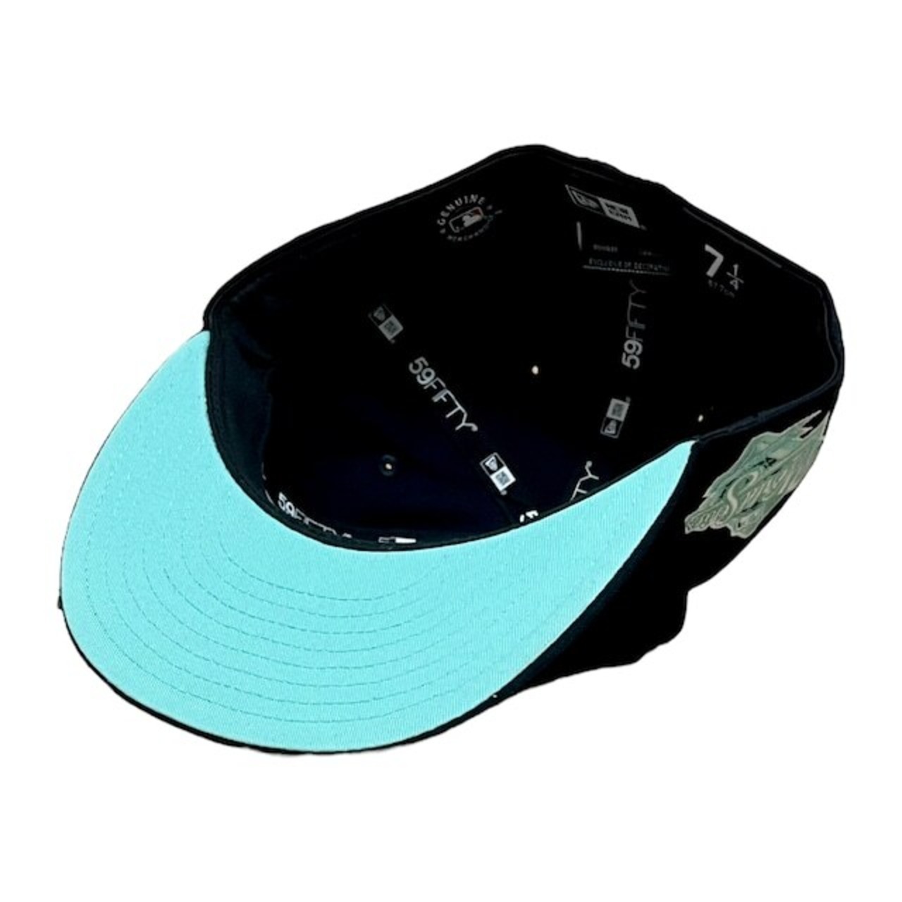 New Era 59Fifty Fitted Cap Newyork Yankees “Tiffany Blue” Navy UV 