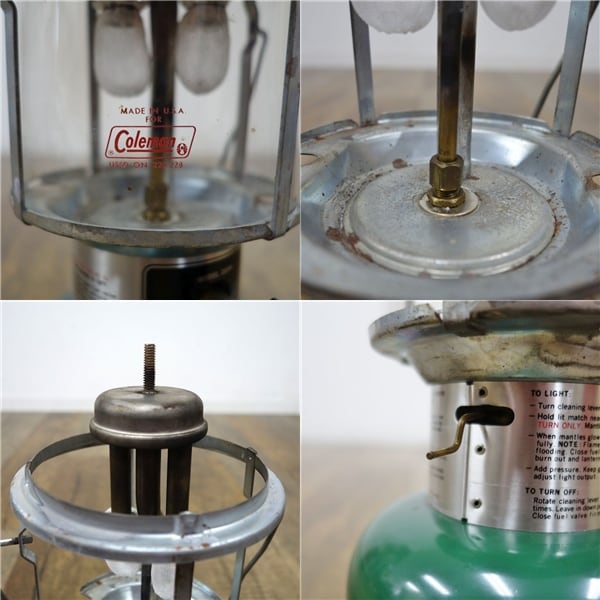 コールマン Coleman ビンテージ ランタン 220K 1980年製 ツーマントル