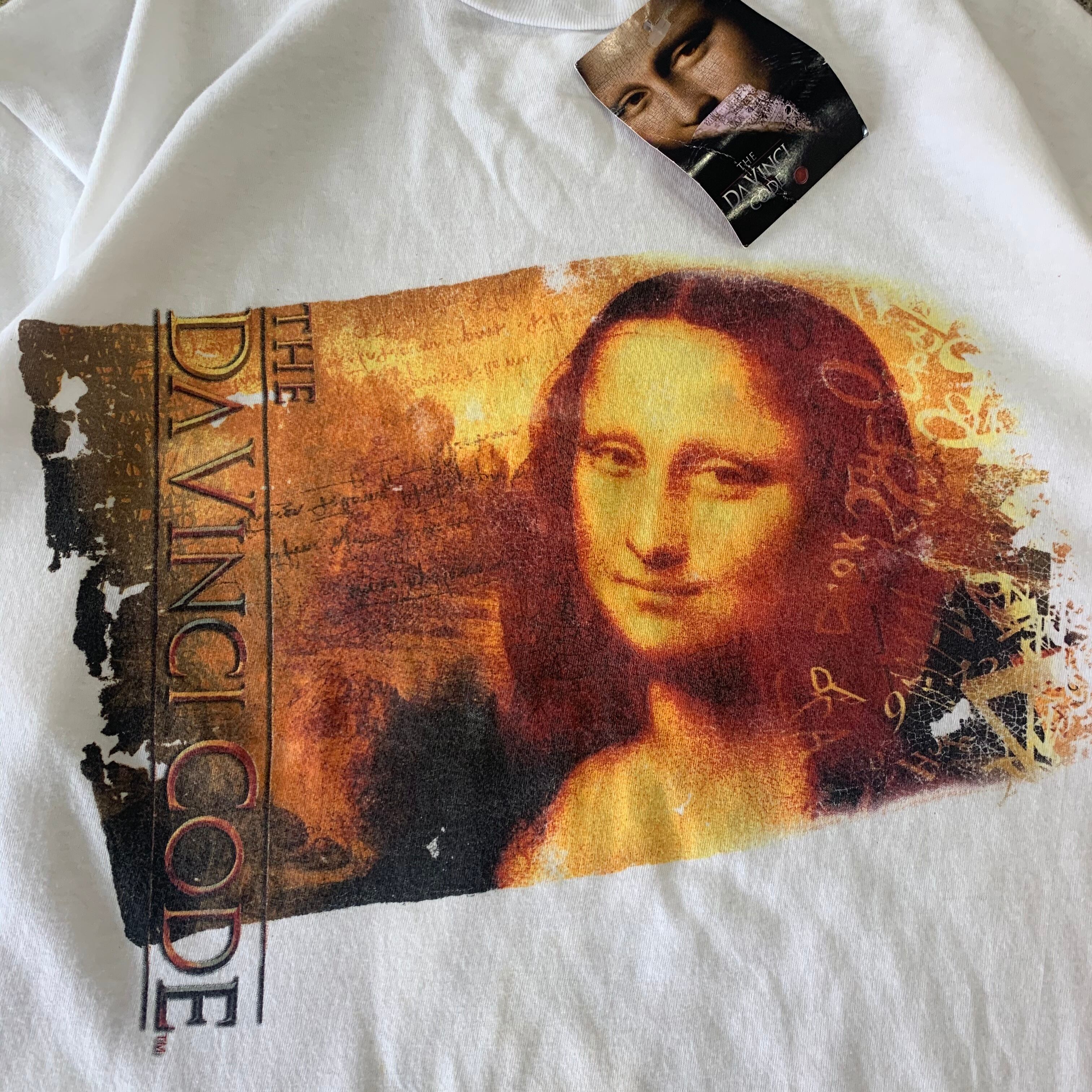 dead stock!!00s da vinci code T-shirt | What